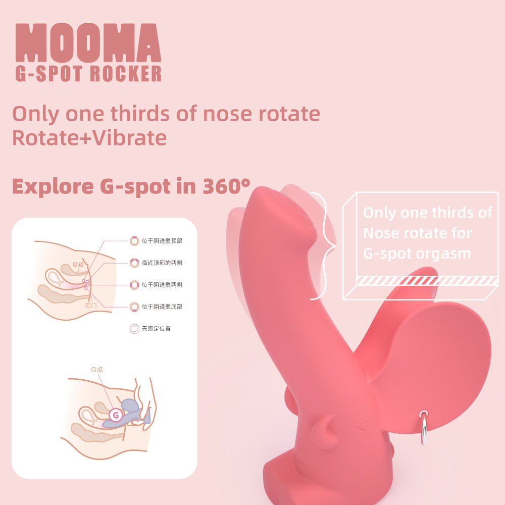 Monster Pub Mooma G-spot Massager (Red)
