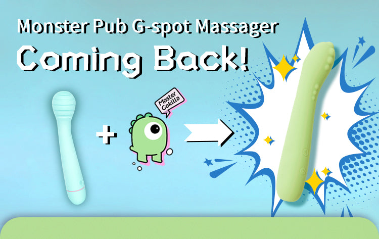 Monster Bang Gokilla G-spot Massager Gokilla Green