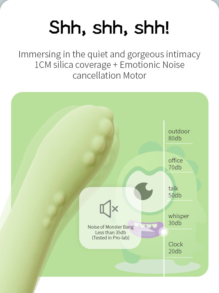 Monster Bang Gokilla G-spot Massager Gokilla Green