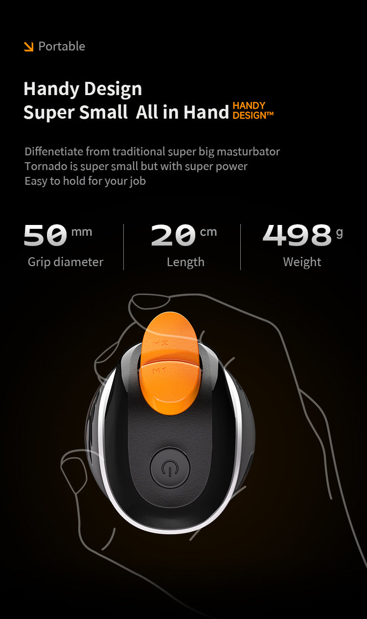 Monster Hub Tornado (Orange)