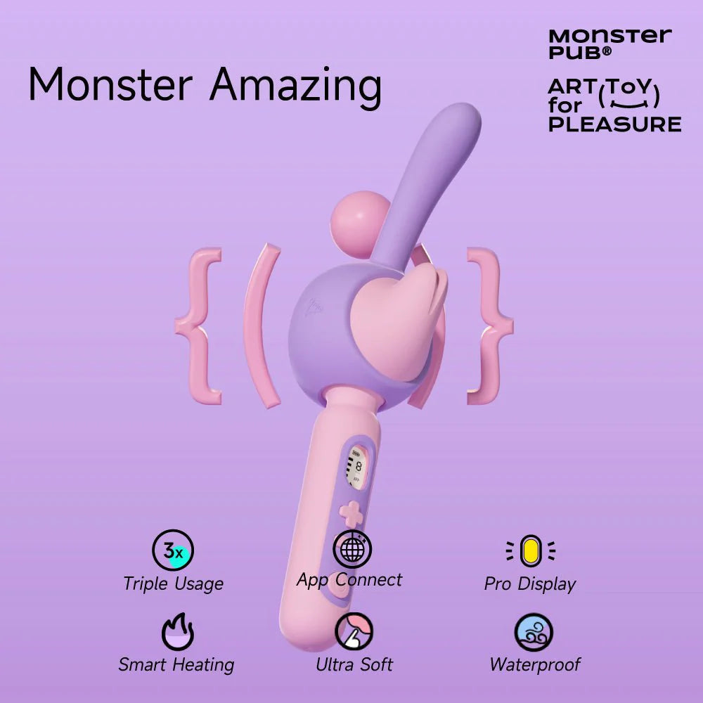Monster Pub Amazing  AV Style Massager Wand
