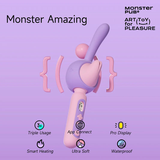 Monster Pub Amazing  AV Style Massager Wand