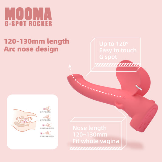 Monster Pub Mooma  G-spot Massager (Red)