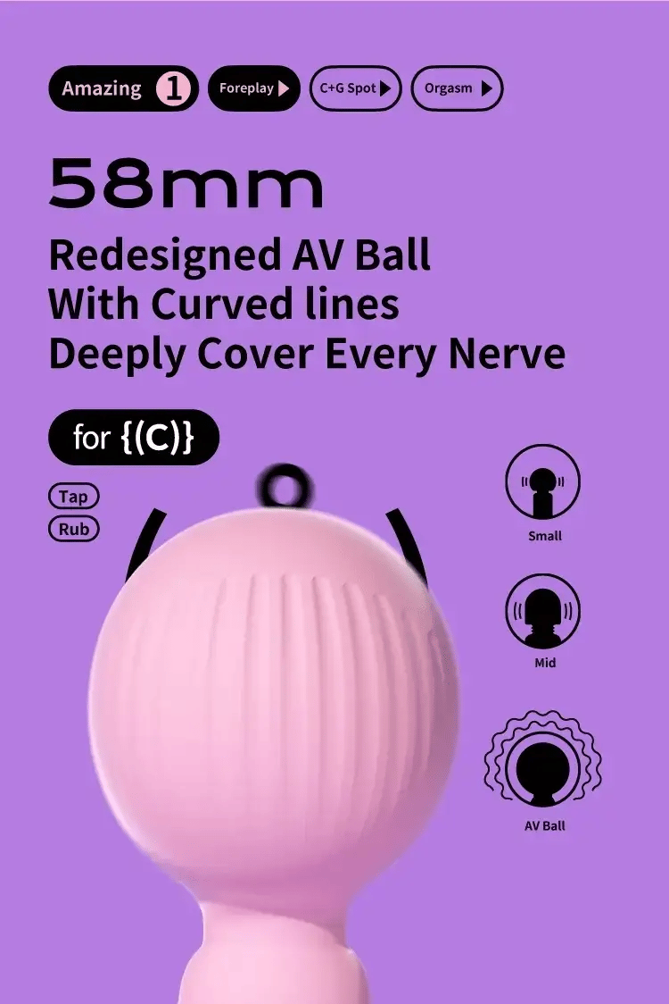 Monster Pub Amazing  AV Style Massager Wand