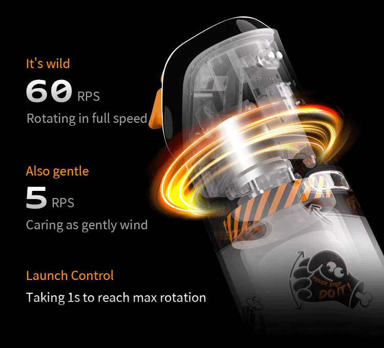 Monster Hub Tornado (Orange)