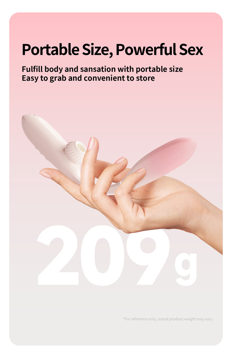 Monster Pub Pop Vibrator – Thrusting & Suction Clitoral Toy | App Controlled, Waterproof, Discreet Shipping Australia