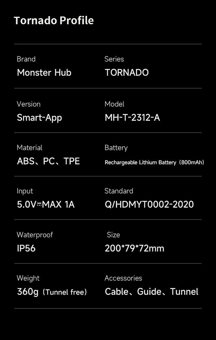 Monster Hub Tornado (Orange)